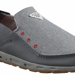 Wholesale ⭐ Columbia Men's PFG Bahama Vent Loco II Boat 👞 Shoes Ti Grey Steel/rocket 😀