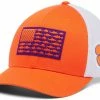 Top 10 😍 Columbia Men's Clemson Tigers Orange PFG Mesh Fitted Hat ⌛