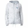 New 🎁 Columbia 👩 Women's Kansas City Royals White Flash Forward Hoodie 🎉