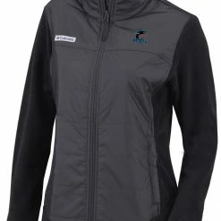Budget 😉 Columbia 👩 Women's Miami Marlins Black Full-Zip Fleece Jacket 🛒