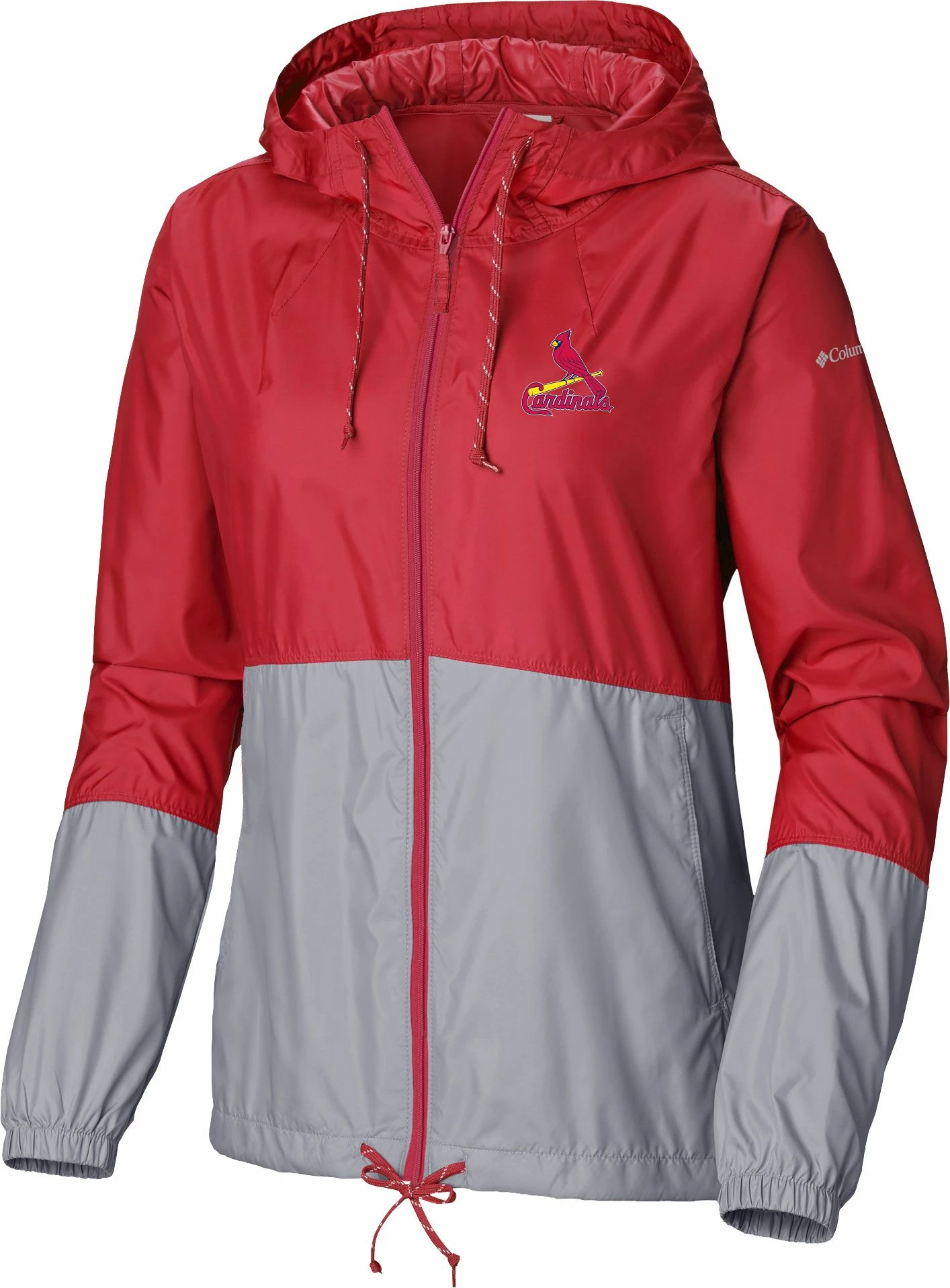 Promo π Columbia π© Women's St. Louis Cardinals Red Flash Forward Windbreaker π§¨