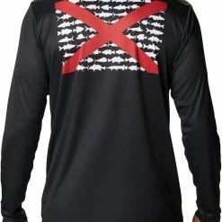 Budget 🤩 Columbia Men's Terminal Tackle PFG Fish Flag Long Sleeve 👕 Shirt Cgrey/ Deep Marine Trout ✨