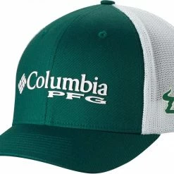 Cheapest 👍 Columbia Men's South Florida Bulls Green PFG Mesh Adjustable Hat ❤️