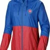 Best reviews of 👍 Columbia 👩 Women's Chicago Cubs Blue Flash Forward Windbreaker 🥰