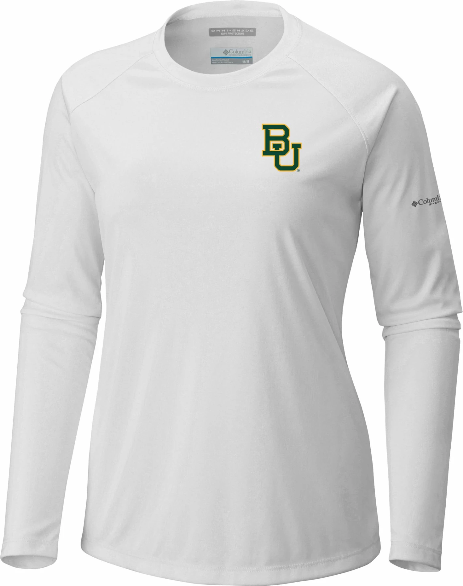 Discount ๐ฏ Columbia ๐ฉ Women's Baylor Bears White Tidal Long Sleeve T-Shirt ๐