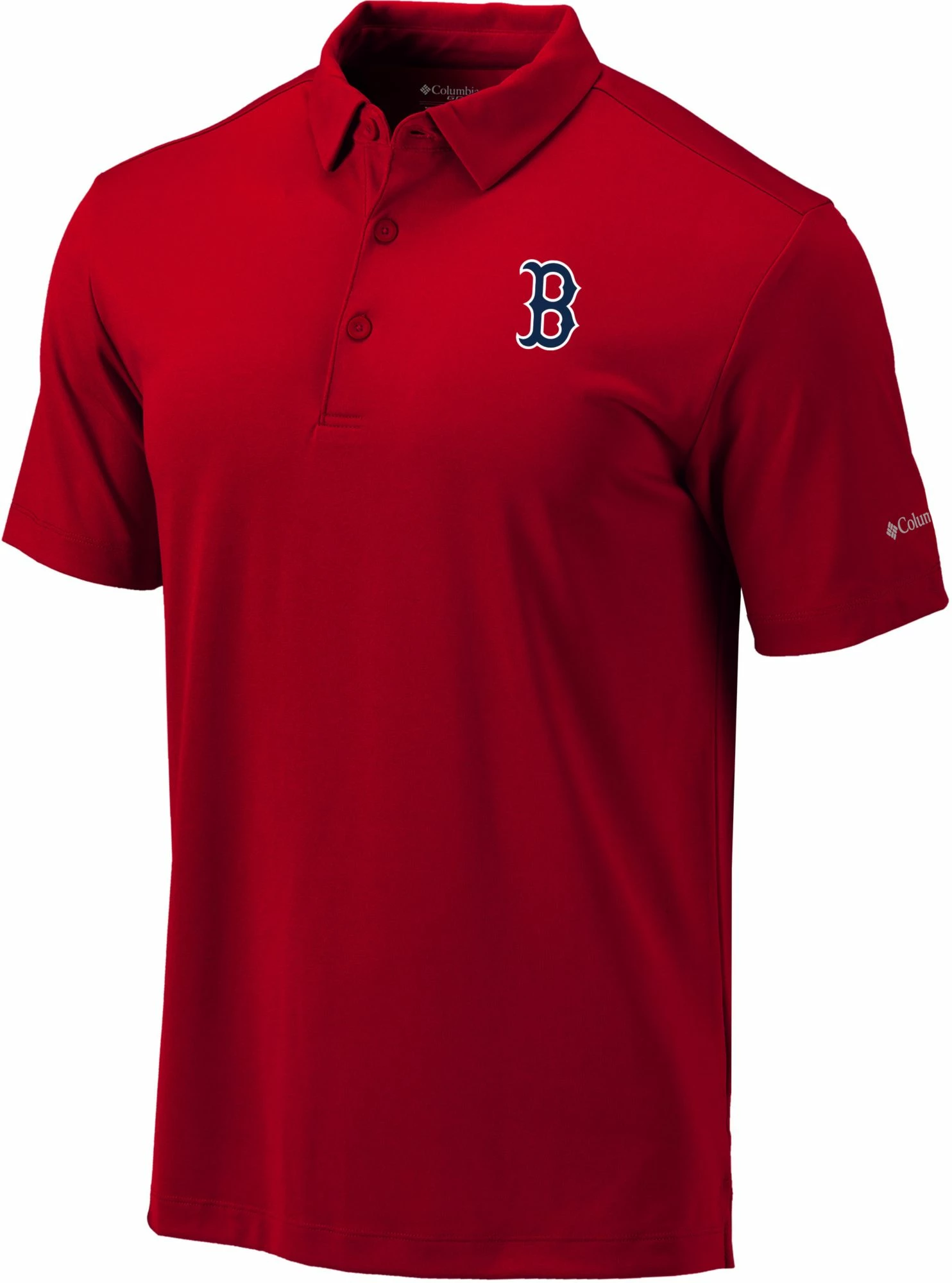 Cheap 🎁 Columbia Men's Boston Red Sox Red Drive Performance Polo 😍