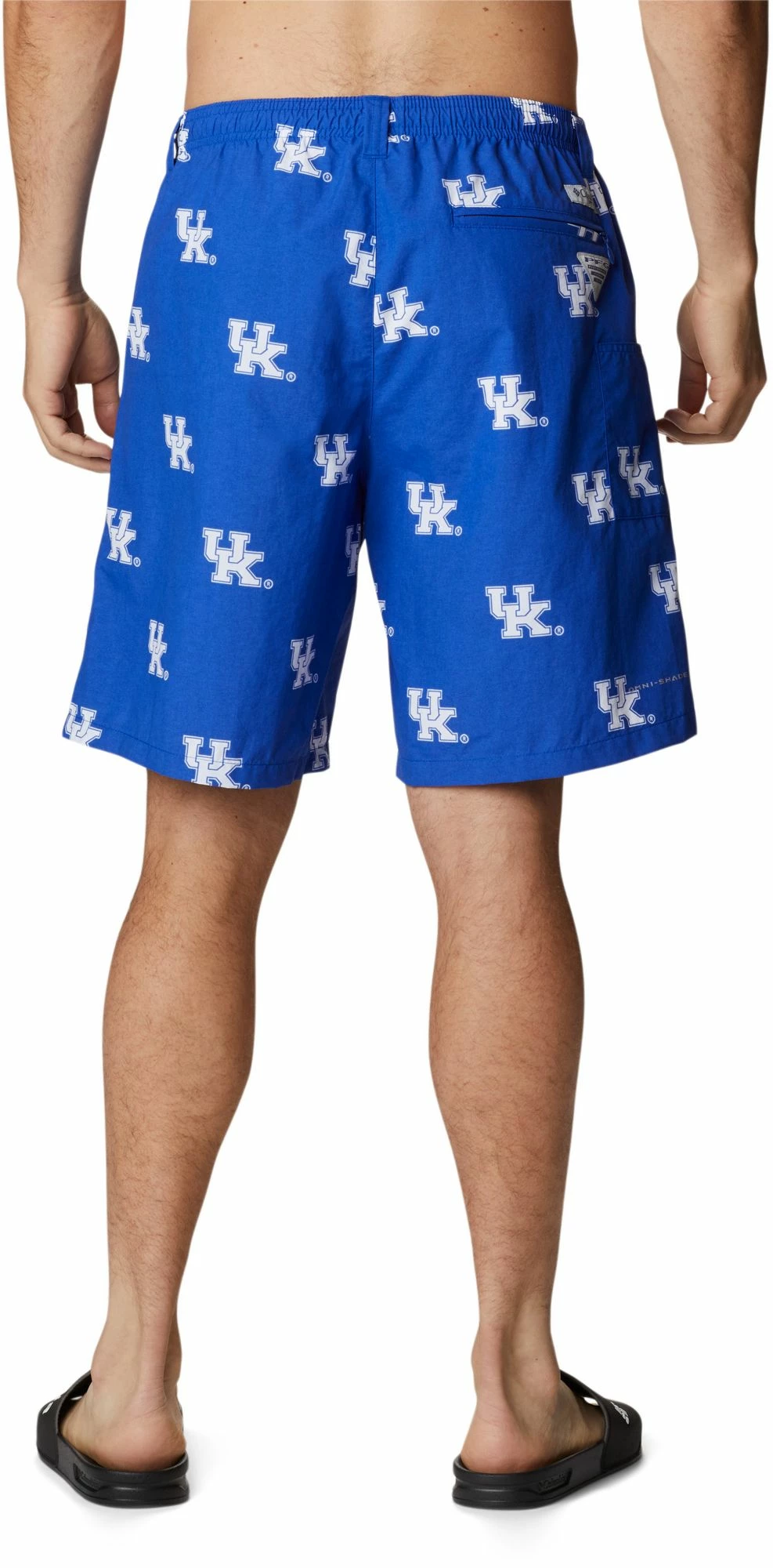 Best deal ๐ Columbia Men's Kentucky Wildcats Royal Blue Backcast Performance Shorts โญ - Image 4
