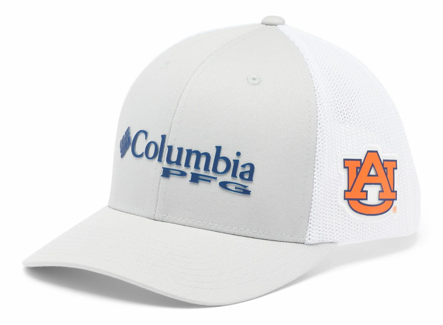 Deals ๐ Columbia Men's Auburn Tigers Grey PFG Snapback Adjustable Hat ๐