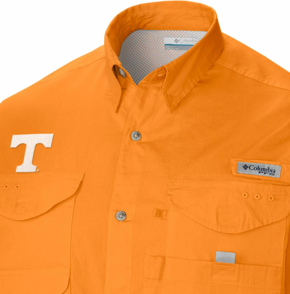 Brand new ๐ฅ Columbia Men's Tennessee Volunteers Tennessee Orange Tamiami Performance Short Sleeve ๐ Shirt ๐ฏ - Image 3