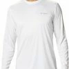 Cheapest 🔔 Columbia Men's Terminal Tackle Vintage Fishing Long Sleeve T-Shirt White/marlin 🎁