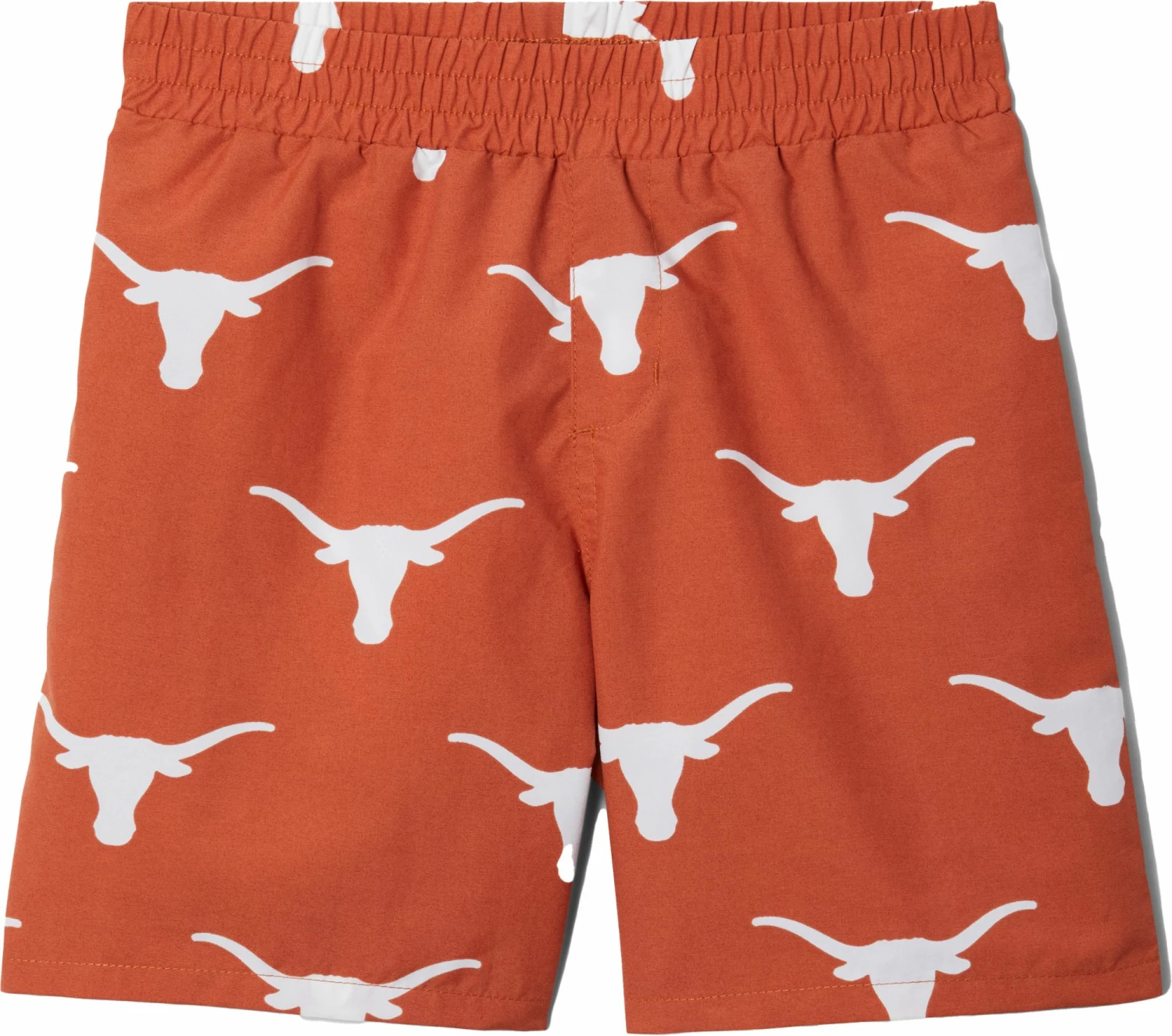 New 🌟 Columbia Youth Texas Longhorns Backcast Printed Performance Orange Shorts For 👧 Girls' 🔥