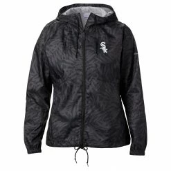 Flash Sale 🧨 Columbia 👩 Women's Chicago White Sox Black Flash Forward Hoodie 😀