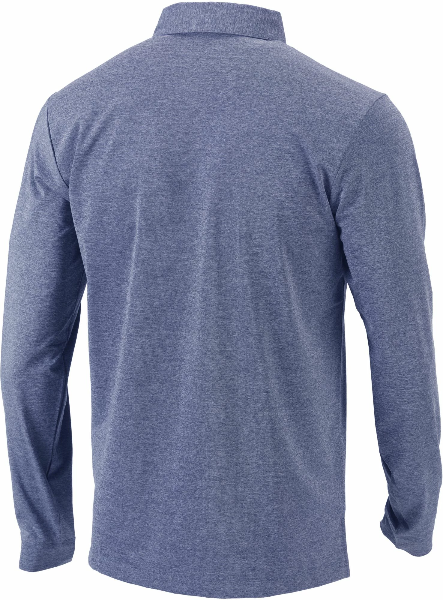 Budget ⌛ Columbia Men's Milwaukee Brewers Navy Pin High Long Sleeve Polo 🎁 - Image 2