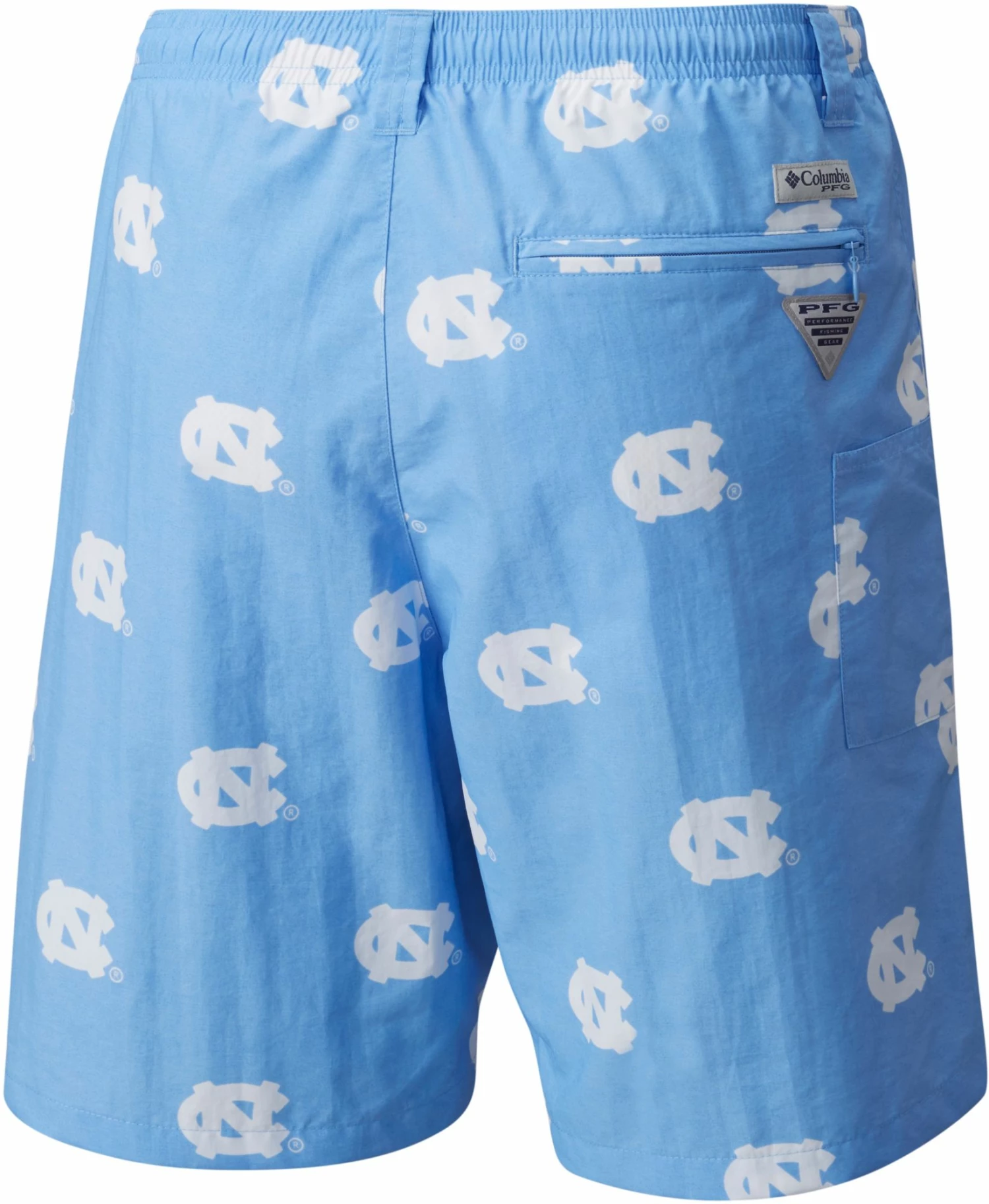 Outlet 🔥 Columbia Men's North Carolina Tar 👠 Heels Navy Backcast Performance Shorts 😍 - Image 2