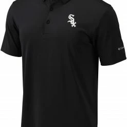 Best deal ⭐ Columbia Men's Chicago White Sox Black Drive Performance Polo 😉