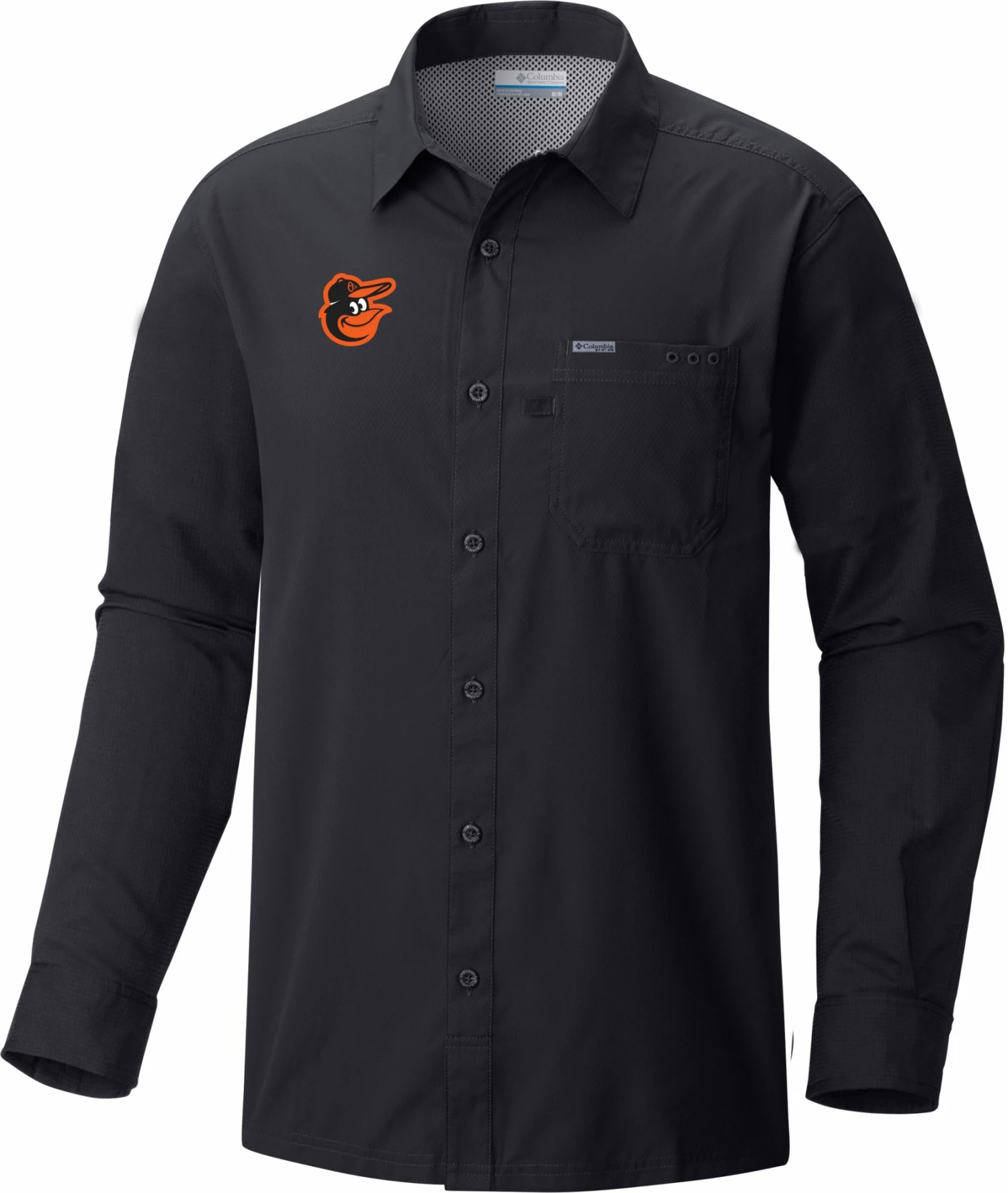 Best reviews of 😍 Columbia Men's Baltimore Orioles Black Slack Tide Long Sleeve T-Shirt 😍