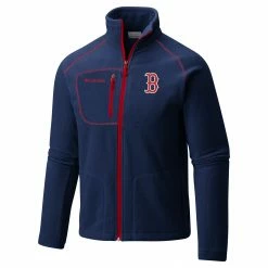 Top 10 💯 Columbia Men's Boston Red Sox Navy Fast Trek II Jacket 🛒