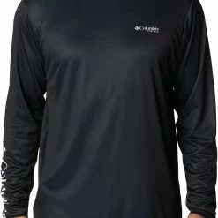 Best Sale 🔥 Columbia Men's Terminal Tackle PFG License Plate Short Sleeve 👚 Shirt White/tx ❤️