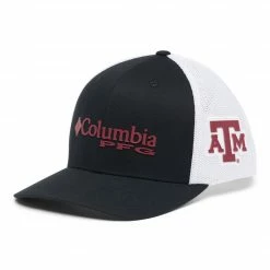 Flash Sale 💯 Columbia Men's Texas A&M Aggies PFG Mesh Adjustable Trucker Hat ❤️