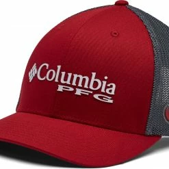 Top 10 ⌛ Columbia Men's Alabama Crimson Tide Crimson PFG Mesh Fitted Hat 🧨
