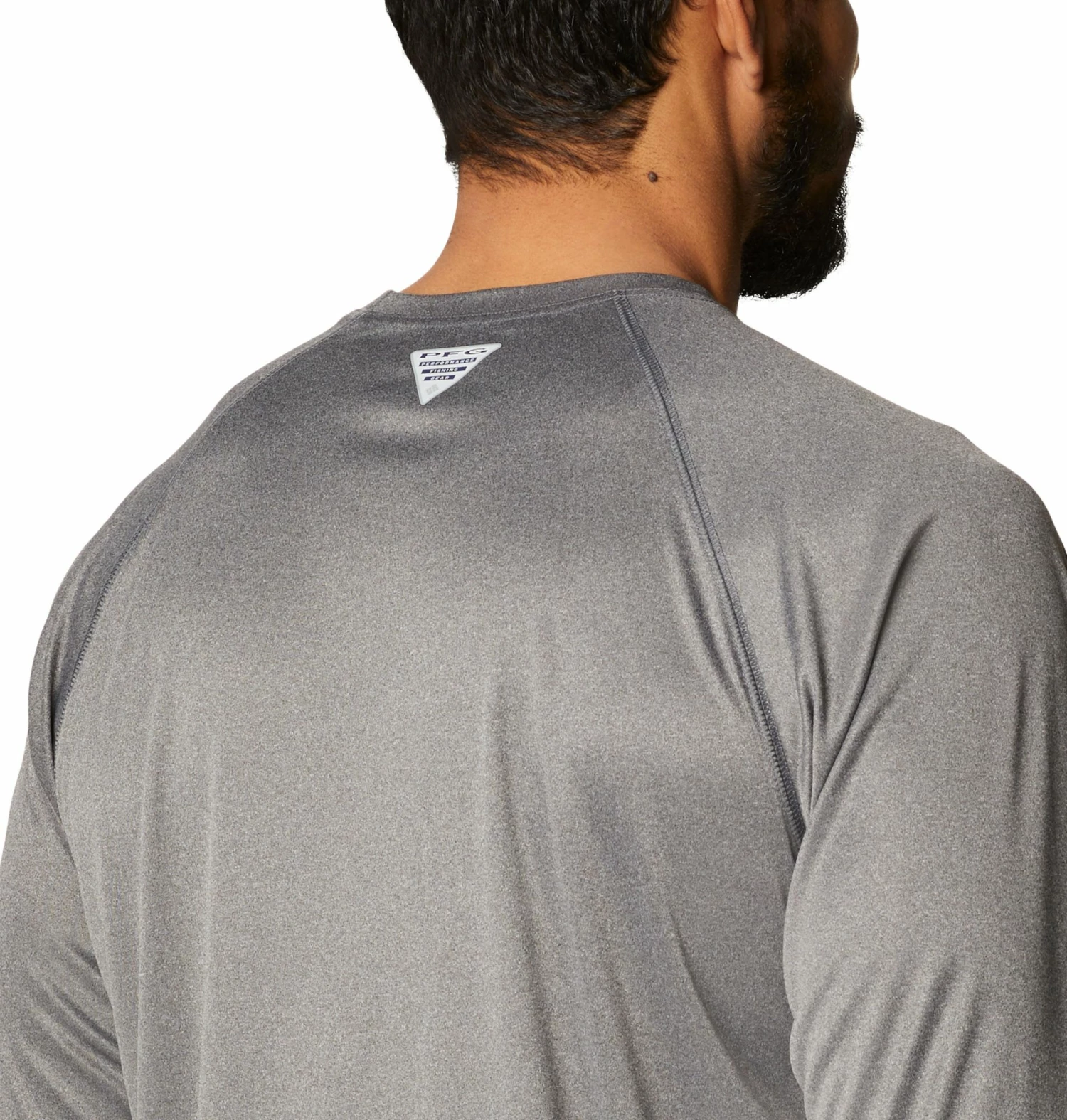 Cheapest โค๏ธ Columbia Men's Tennessee Volunteers Grey Terminal Tackle Long Sleeve T-Shirt ๐ - Image 4