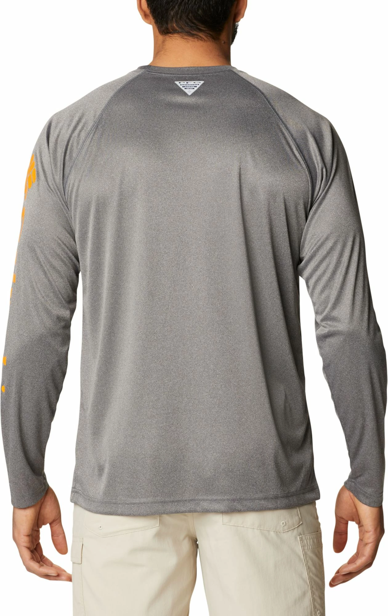 Cheapest โค๏ธ Columbia Men's Tennessee Volunteers Grey Terminal Tackle Long Sleeve T-Shirt ๐ - Image 5