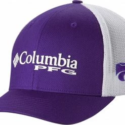 Best reviews of 😀 Columbia Men's Kansas State Wildcats Purple PFG Mesh Adjustable Hat ✨