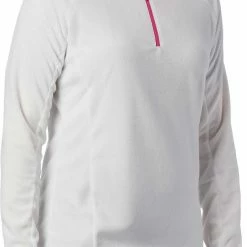 Best Sale 👏 Columbia 👩 Women's Tested Tough In Pink Glacial Half Zip Pullover Sea Salt/pink Ice 🛒