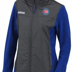 Best reviews of 🌟 Columbia 👩 Women's Chicago Cubs Blue Full-Zip Fleece Jacket 🤩