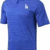 Wholesale 🎉 Columbia Men's Los Angeles Dodgers Blue Omni-Wick Set Performance Polo 🥰
