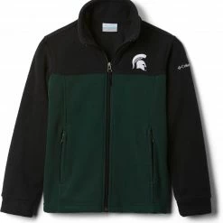 Top 10 🧨 Columbia Youth Michigan State Spartans Black Flanker Full-Zip Fleece For Boys' 🛒