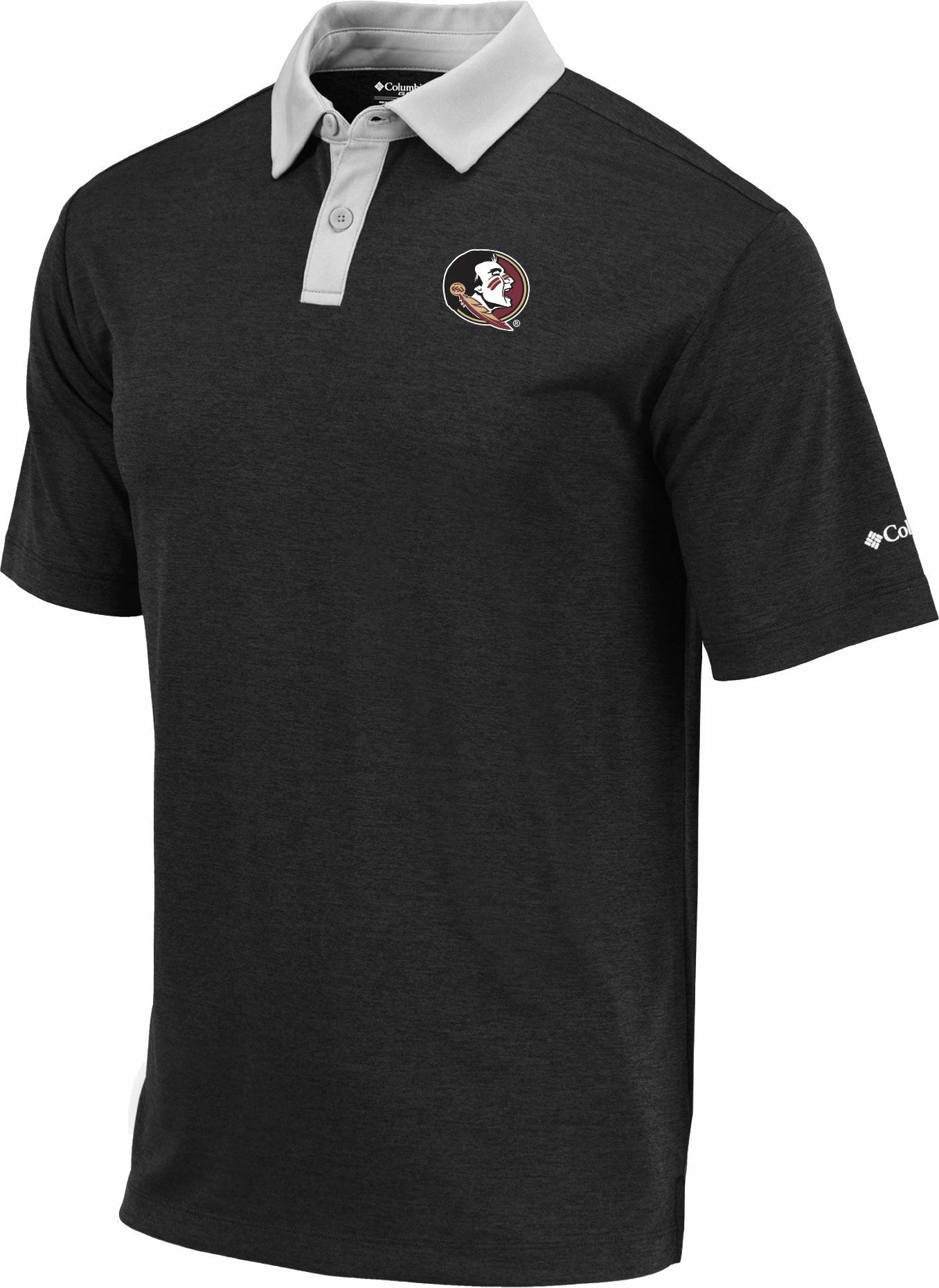 Cheapest π Columbia Men's Florida State Seminoles Omni-Wick Range Performance Black Polo π€©