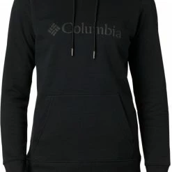 Outlet ๐คฉ Columbia ๐ฉ Women's Logo Hoodie Black โจ