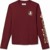 Discount 🔔 Columbia Youth Florida State Seminoles Garnet Terminal Tackle Long Sleeve T-Shirt For Boys' 👏