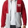 Flash Sale 💯 Columbia Men's Oklahoma Sooners Crimson Back Bowl Full-Zip Fleece Jacket 👏