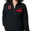 Cheap 🎁 Columbia 👩 Women's Ohio State Mountain Side Heavyweight Full-Zip Black Jacket ⭐
