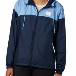 Best deal 🧨 Columbia 👩 Women's North Carolina Tar 👠 Heels Navy Flash Forward Lined Jacket 😀