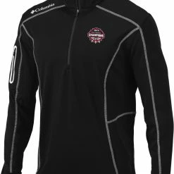 Flash Sale 🎁 Columbia Men's 2021 National Champions Georgia Bulldogs Shotgun Quarter-Zip 😉