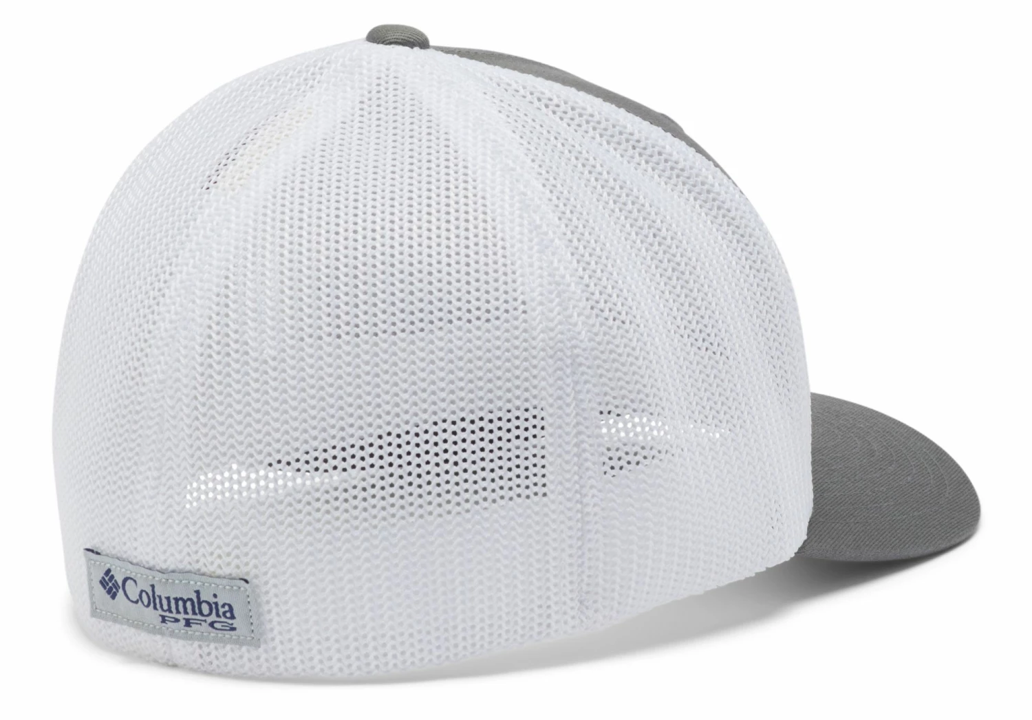 New โค๏ธ Columbia Men's Texas A&M Aggies Grey PFG Fish Flag Mesh Fitted Hat ๐ฏ - Image 2