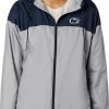 Outlet ❤️ Columbia 👩 Women's Penn State Nittany Lions Blue/Grey CLG Flash Forward Lined Jacket 👏