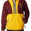 Outlet 🎉 Columbia Men's Minnesota Golden Gophers Maroon Back Bowl Full-Zip Fleece Jacket 🎁