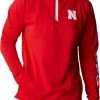 Budget 💯 Columbia Men's Nebraska Cornhuskers Scarlet PFG Terminal Tackle Quarter-Zip Pullover 👕 Shirt 🔥