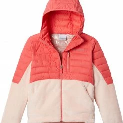 Top 10 🤩 Columbia 👧 Girls' Powder Lite Novelty Hooded Jacket Blush Pink/peach Blossom 🧨