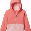 Best Pirce 🔔 Columbia 👧 Girls' Rain-Zilla Rain Jacket Tropic Water/mint Cay 😍