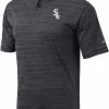 Outlet ❤️ Columbia Men's Chicago White Sox Black Omni-Wick Set Performance Polo ❤️