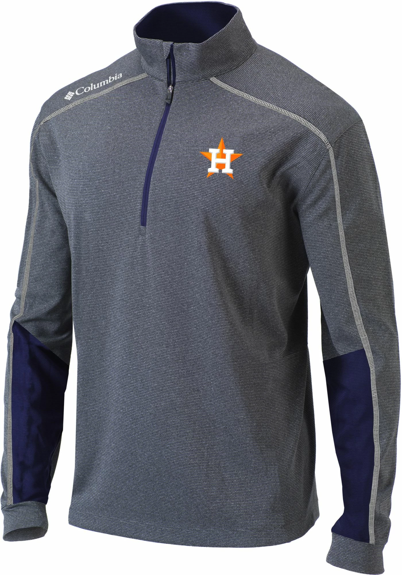 Cheap ๐ Columbia Men's Houston Astros Navy Shotgun 2.0 Quarter-Zip ๐ Shirt ๐ฏ