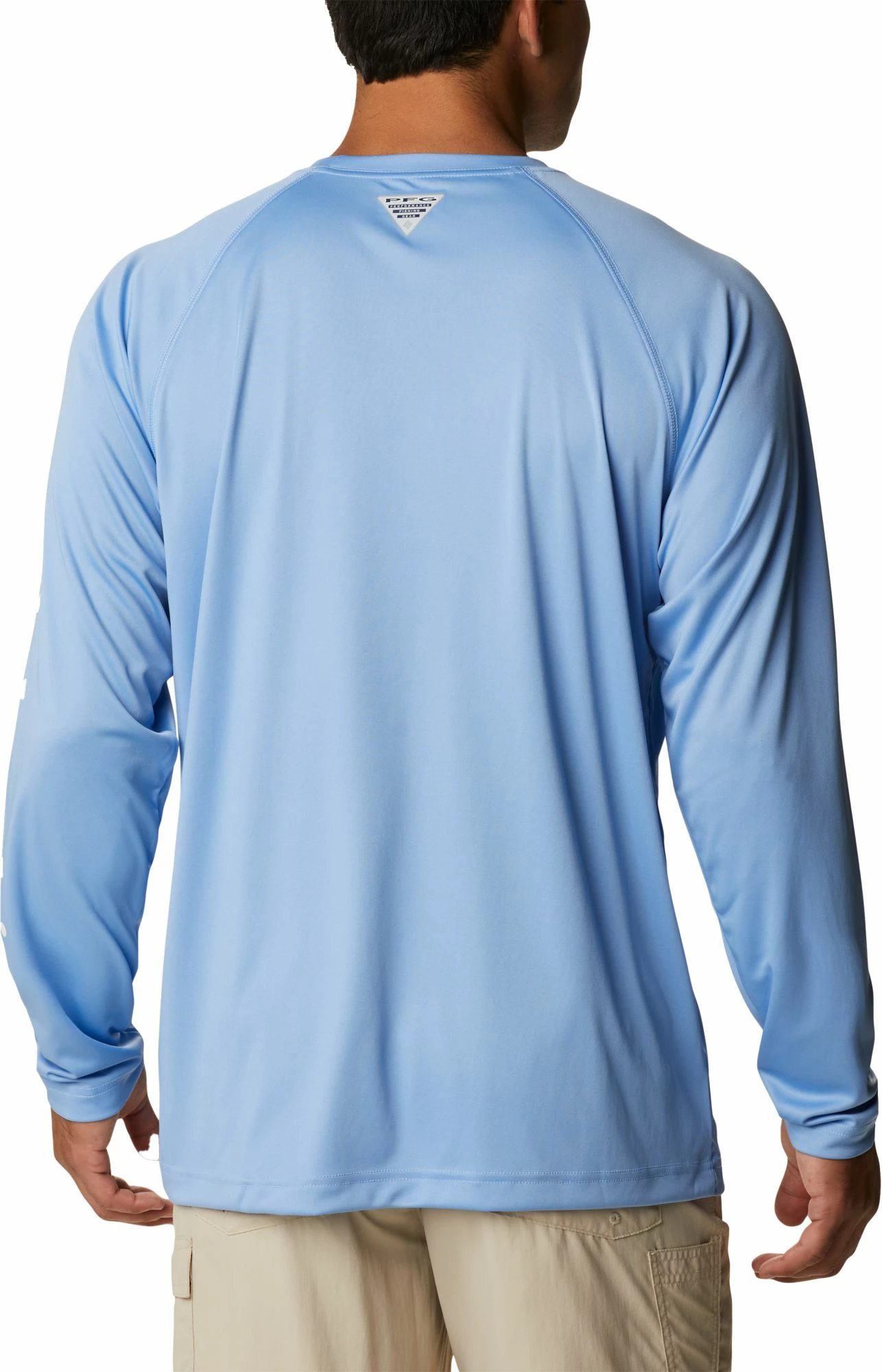 Best Pirce ๐ Columbia Men's North Carolina Tar ๐ Heels White Terminal Tackle Long Sleeve T-Shirt ๐งจ - Image 5