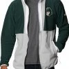 Promo 🎉 Columbia Men's Michigan State Spartans Green Back Bowl Full-Zip Fleece Jacket 🧨