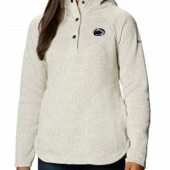 Outlet 🎁 Columbia 👩 Women's Penn State Nittany Lions Darling Days Full-Zip White Hoodie 🤩