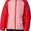 Discount 😀 Columbia 👧 Girls' Powder Lite Jacket Red Lily/pink Orchid 🧨